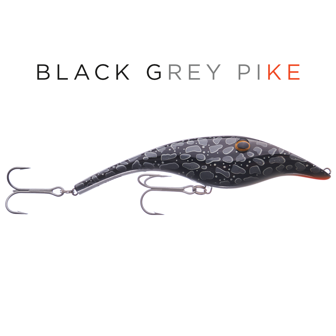 Zalt 14 cm - Black Grey Pike