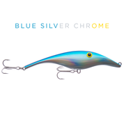 Zalt 17 cm - Blue Silver Chrome