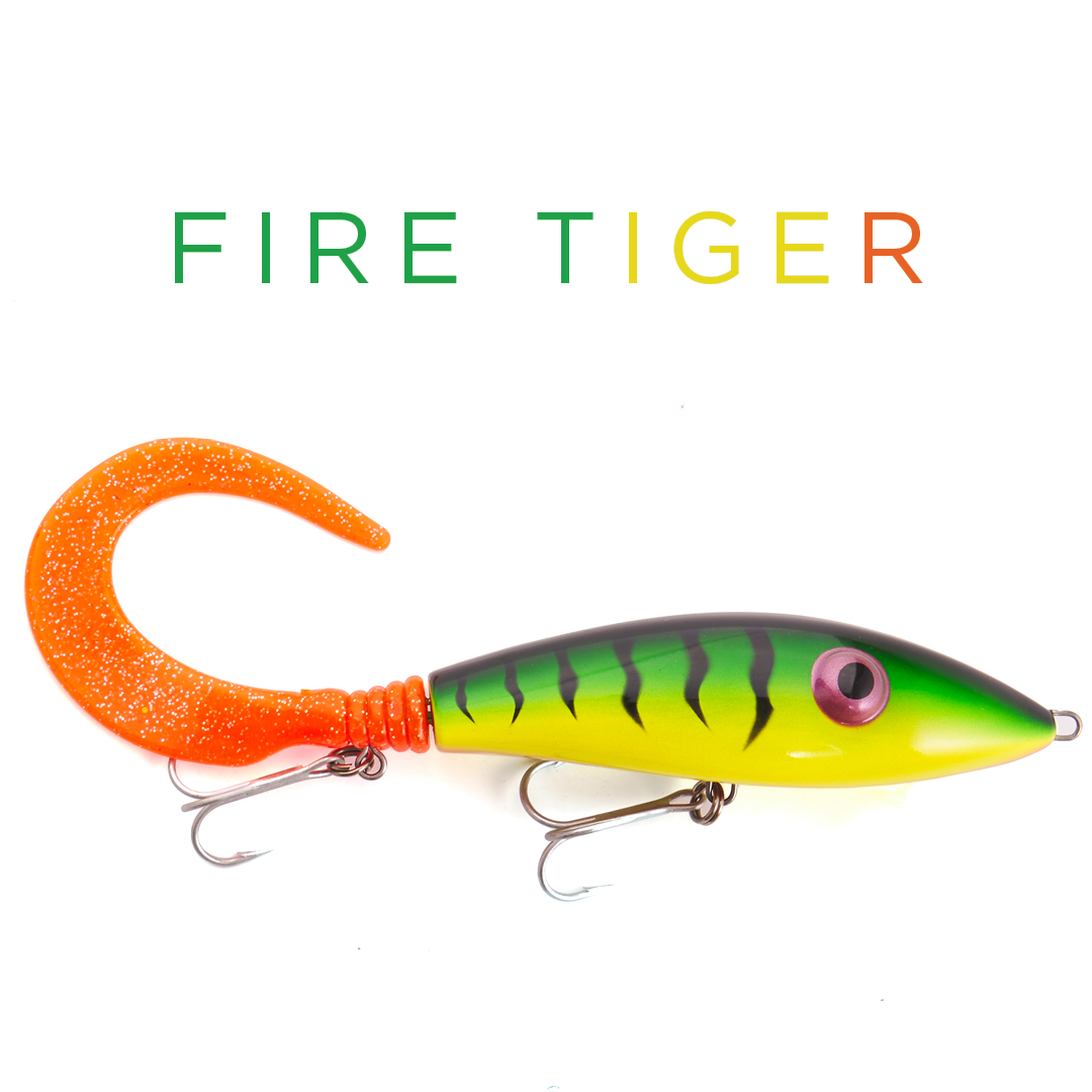 Zam Z Jerktail 21 cm - FireTiger