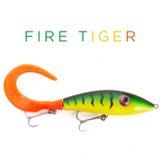 Zam Z Jerktail 21 cm - FireTiger